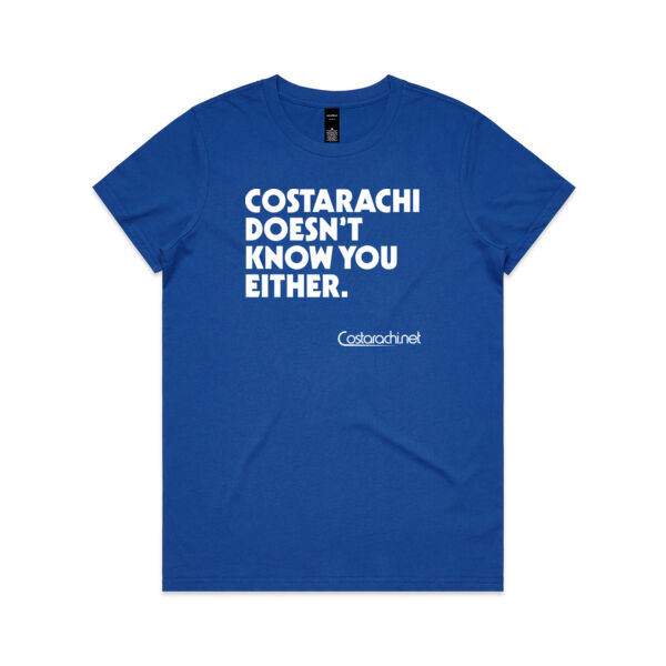 Women's Doesn't Know Tee Thumbnail