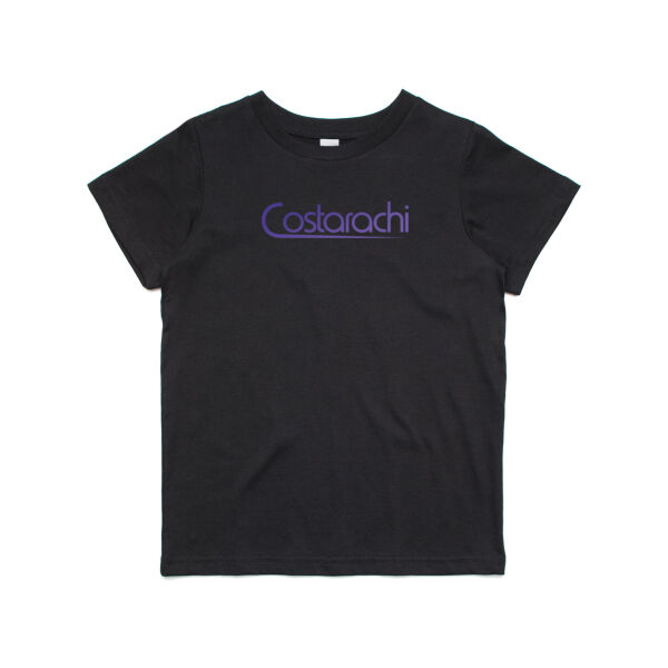 Kids' Colour Logo on Black Tee Thumbnail