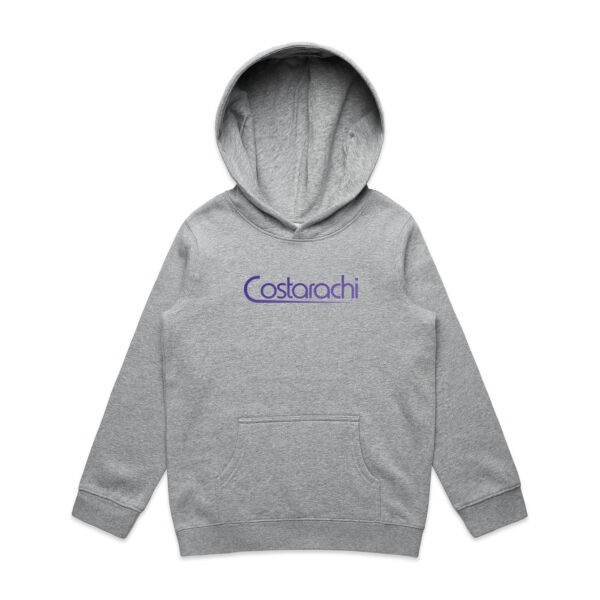 Kids' Colour Logo on Grey Hoodie Thumbnail